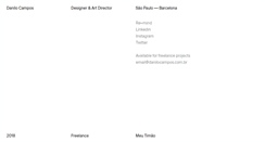 Desktop Screenshot of danilocampos.com.br